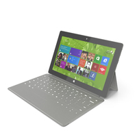 Microsoft Surface with Touch Cover PNG & PSD Images