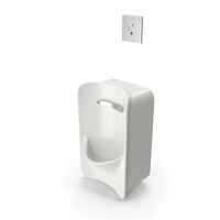 American Standard Greenbrook Rear Spud Urinal PNG & PSD Images