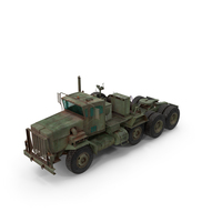 M747 Oshkosh Green Truck PNG & PSD Images