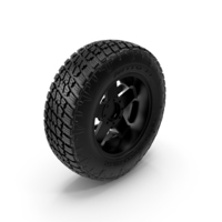 Off Road Wheel NITTO & ROCKSTAR PNG & PSD Images