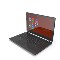 Black Premium Laptop With Touch Screen PNG & PSD Images
