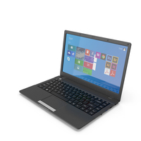 Black Laptop 14 PNG & PSD Images