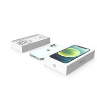 iPhone 12 mini Unboxed Green PNG & PSD Images
