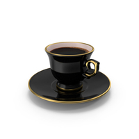 Coffee Cup and Saucer PNG & PSD Images