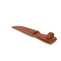 Leather Sheath for the Full Size Ka Bar Knife PNG & PSD Images