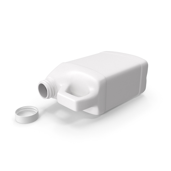 Plastic F Style Bottle 1/2 Gallon With Smooth Plastic Cap PNG & PSD Images