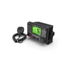 Marine VHF Radio Transceiver with Microphone PNG & PSD Images