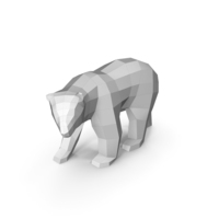 Polar Bear Papercraft PNG & PSD Images