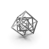 Cube in Cube Silver PNG & PSD Images