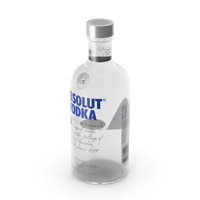 Absolut Classic Vodka Bottle PNG & PSD Images