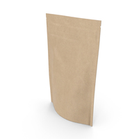 Zipper Kraft Paper Bag 150g PNG & PSD Images