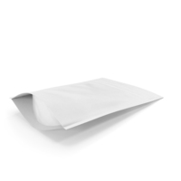 Zipper White Paper Bag 150g PNG & PSD Images