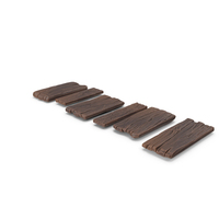 Stylized Wooden Pathway PNG & PSD Images