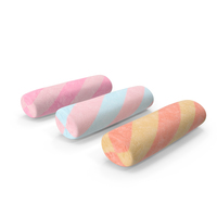 Marshmallow Pole Twist Candy PNG & PSD Images