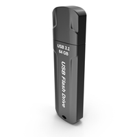 USB Flash Drive A PNG & PSD Images