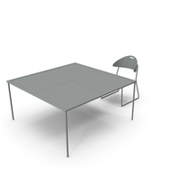Table And Chair PNG & PSD Images