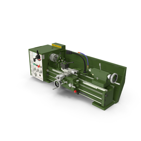 Metal Lathe Machine Generic PNG & PSD Images