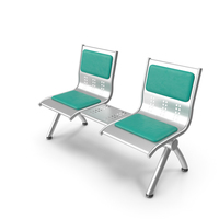 Metal Seats with Shelf PNG & PSD Images