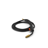 MIG Welding Torch and Gas Hose PNG & PSD Images