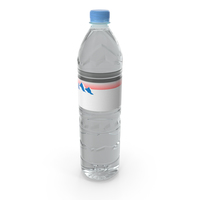 Mineral Water Plastic Bottle PNG & PSD Images