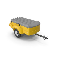 Mini Cargo Utility Trailer PNG & PSD Images