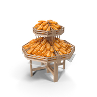 Rack with Bread PNG & PSD Images