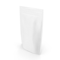 Zipper White Paper Bag 200g PNG & PSD Images