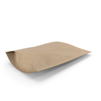 Zipper Kraft Paper Bag 300g PNG & PSD Images