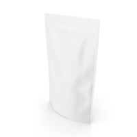 Zipper White Paper Bag 400g PNG & PSD Images