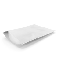 Zipper White Paper Bag 400g PNG & PSD Images