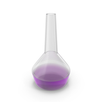 Alchemical Flask Small Violet PNG & PSD Images