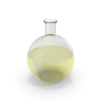 Alchemical Flask Big Yellow PNG & PSD Images