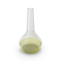 Alchemical Flask Small Yellow PNG & PSD Images