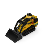 Mini Loader Vermeer S450TX with Bucket PNG & PSD Images