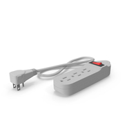 Mini Power Strip 3 Outlet PNG & PSD Images