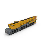 Mobile Crane Liebherr PNG & PSD Images