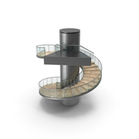 Modern Round Stairs PNG & PSD Images
