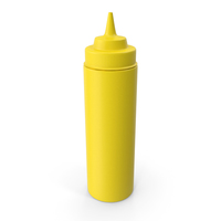 Ketchup Bottle Yellow PNG & PSD Images