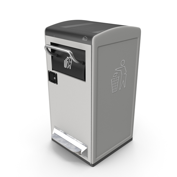 Modern Solar Smart Bin Generic PNG & PSD Images
