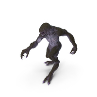 Monster Beast Walking Pose PNG & PSD Images