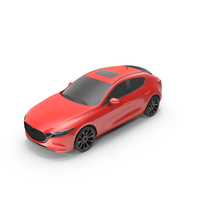 Mazda 3 AWD Hatcback 2020 PNG & PSD Images