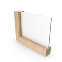Wooden Frame Calendar Light Wood Clean PNG & PSD Images