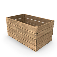 Wooden Fruit Crate PNG & PSD Images