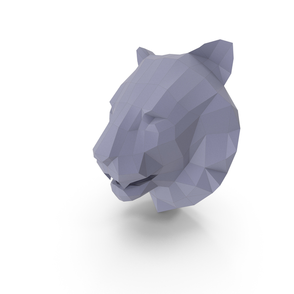 Lion Head Papercraft PNG & PSD Images