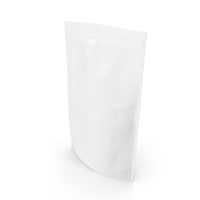 Zipper White Paper Bag 500 g PNG & PSD Images