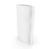 Zipper White Paper Bag 50 g Open PNG & PSD Images