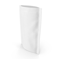 Zipper White Paper Bag 150 g Open PNG & PSD Images
