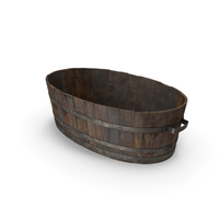 Wooden Bath PNG & PSD Images