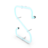 Neon Number 5 PNG & PSD Images