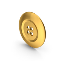 Ring Cloth Button Gold PNG & PSD Images